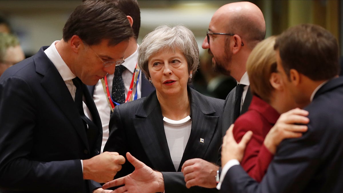 British PM&nbsp; Theresa May.