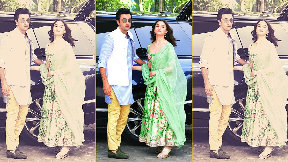 Ranbir Kapoor and Alia Bhatt.