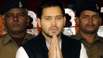 New Delhi: RJD leader Tejashwi Yadav addresses during “NDTV Yuva 2018”, in New Delhi on Sept 16, 2018. 