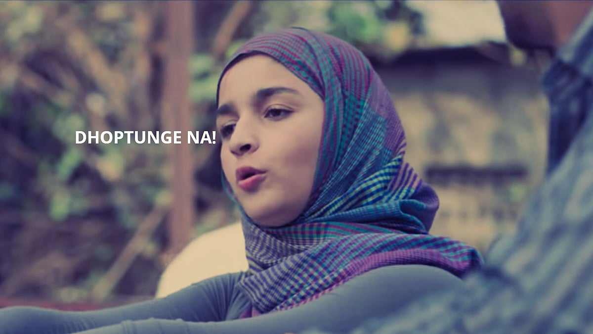 Alia Bhatt in a still from <i>Gully Boy</i>.