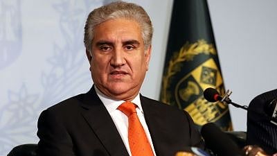 Pakistan Foreign Minister Shah Mehmood Qureshi.