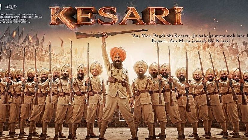 Image of the film poster for ‘Kesari’ used for representational purposes.