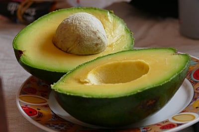 Avocado seed.