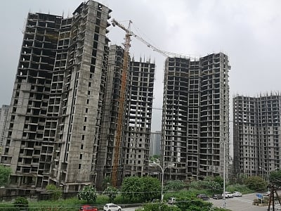 Under-construction buildings. (File Photo: IANS)
