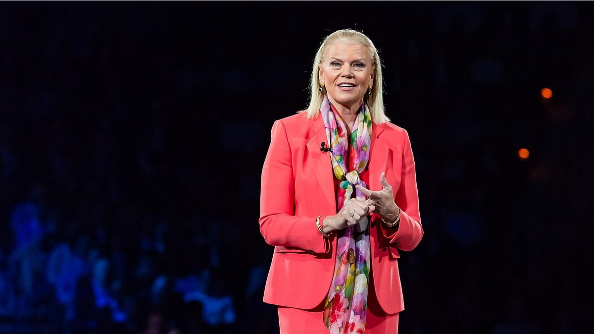 IBM chief Ginni Rometty. 
