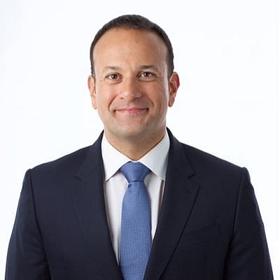 Irish Prime Minister Leo Varadkar.(Photo: Twitter/IANS)
