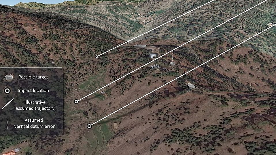 A mapping of the Balakot air strikes, as per a ASPI report.