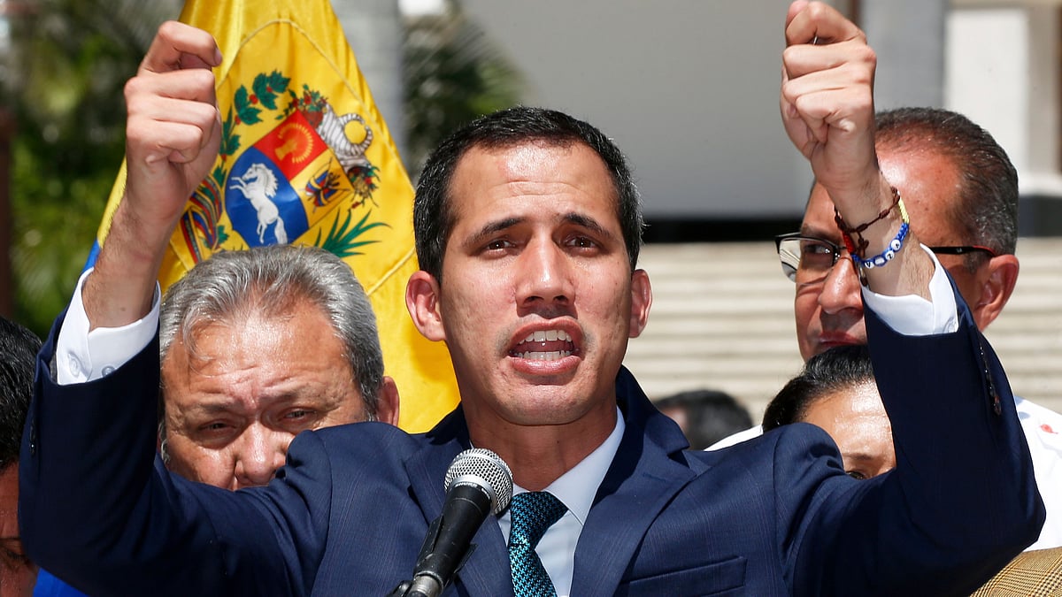 Venezuela’s Opposition leader Juan Guaido.