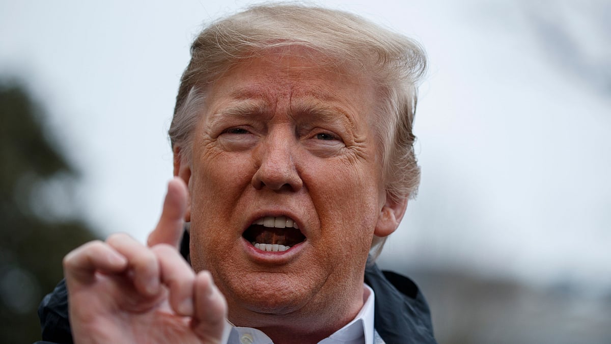 US President Donald Trump