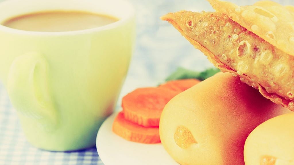 Chai and samosa