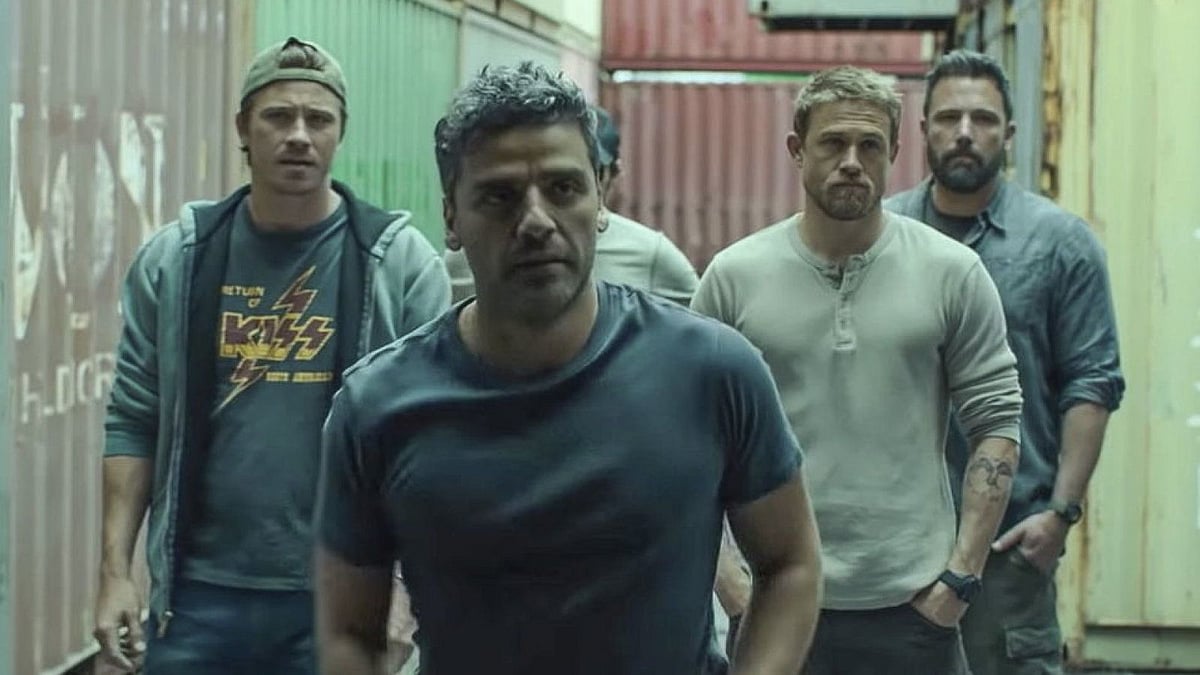 A still from <i>Triple Frontier</i>.