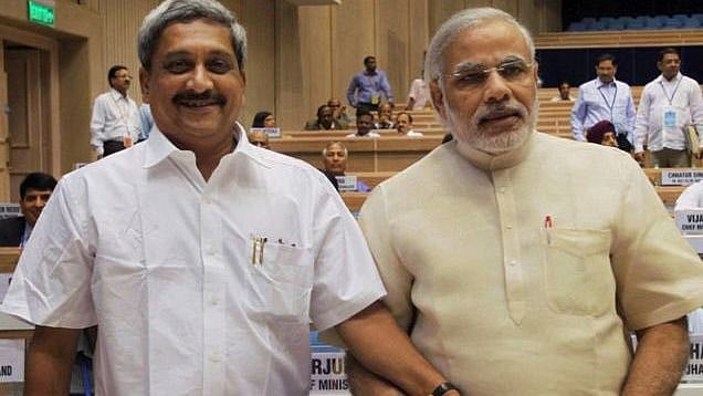 PM Narendra Modi tweets a photo with Manohar Parrikar after his demise.&nbsp;