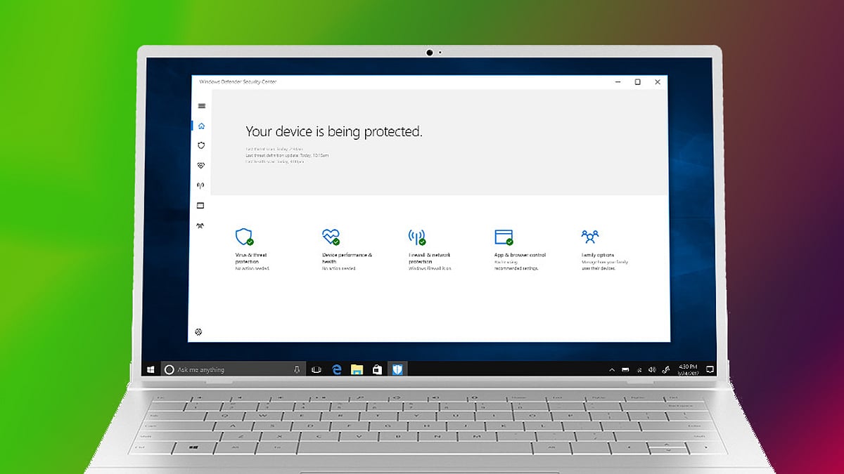 Windows anti-virus software running on MacBook? It’s happening now. 