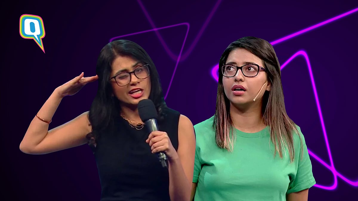 Stand-up comedians Prashasti Singh and Sejal Bhat.