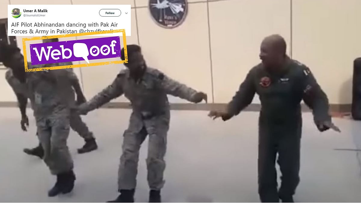 Hours before his release, fake videos claiming to show Wing Commander Abhinandan Varthaman dancing with Pakistan Army personnel were circulated widely.