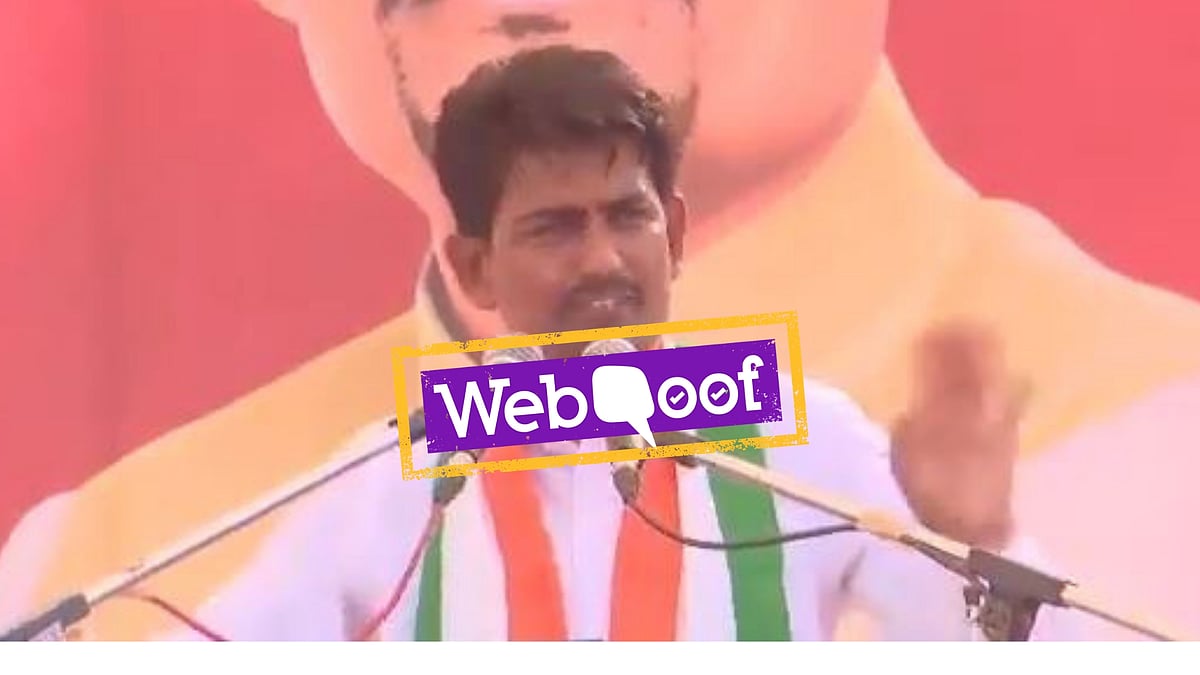 The video has been edited to add the chants of “Modi Modi”, as can be ascertained from the original video.