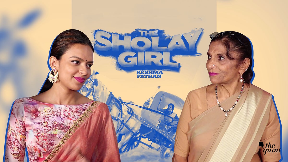 Bollywood’s first stunt woman, Reshma Pathan with actor Bidita Bag.