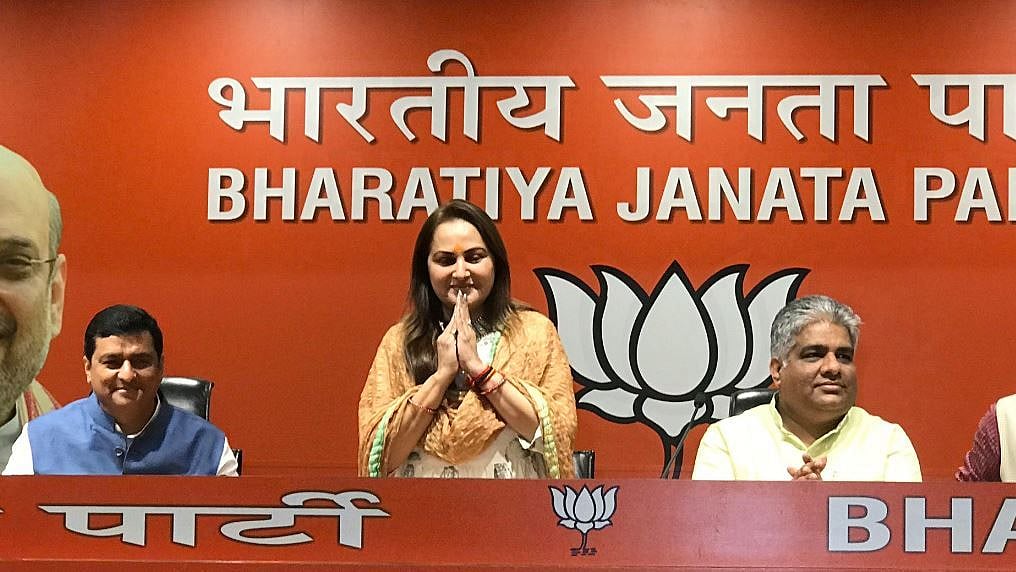Veteran actor Jaya Prada joined the BJP on Tuesday.&nbsp;