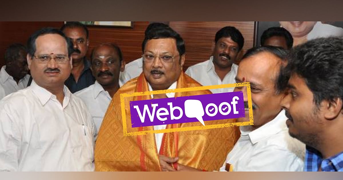Image accompanying Expelled DMK leader MK Alagiri has extended his support to BJP candidate H Raja.