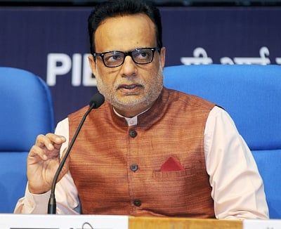 Hasmukh Adhia. (Photo: IANS/PIB)