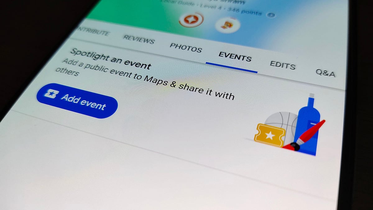 Add event is available to select users as of now.