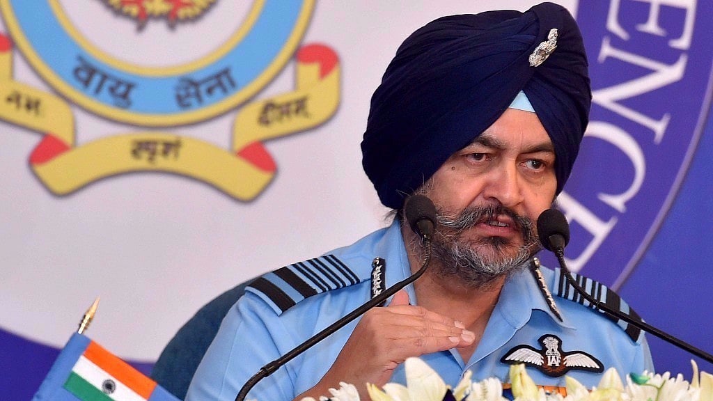 Air Chief Marshal BS Dhanoa.
