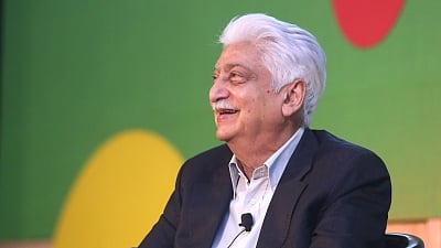 Former Wipro chairman Azim Premji. 