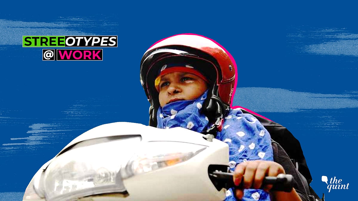 Komal Gupta is a 22-year-old delivery woman.