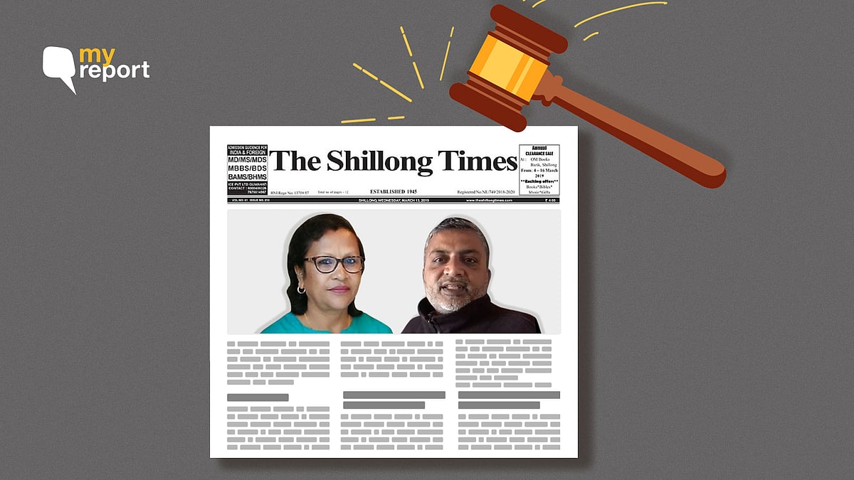 Citizens in Shillong are helping crowdfund the legal defence of ‘The Shillong Times’ journalists. 