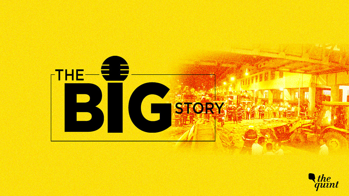 At least 6 people died and 30 got injured in a bridge that collapsed near CST station in Mumbai.