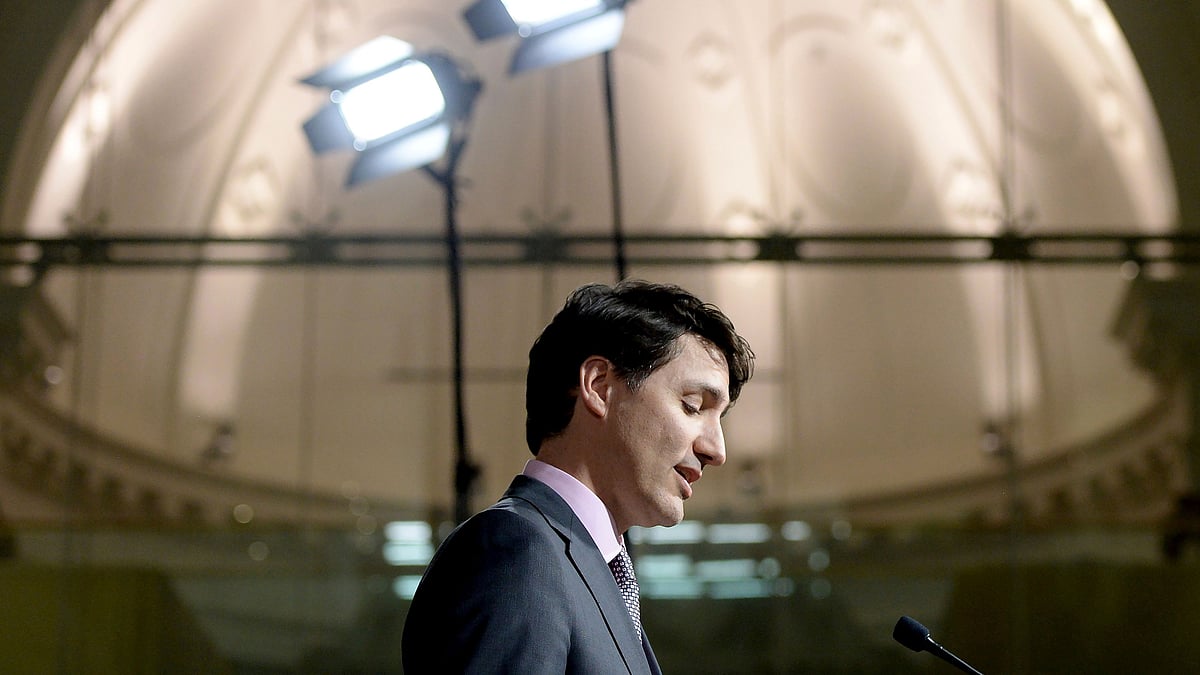 Canadian Prime Minister Justin Trudeau.