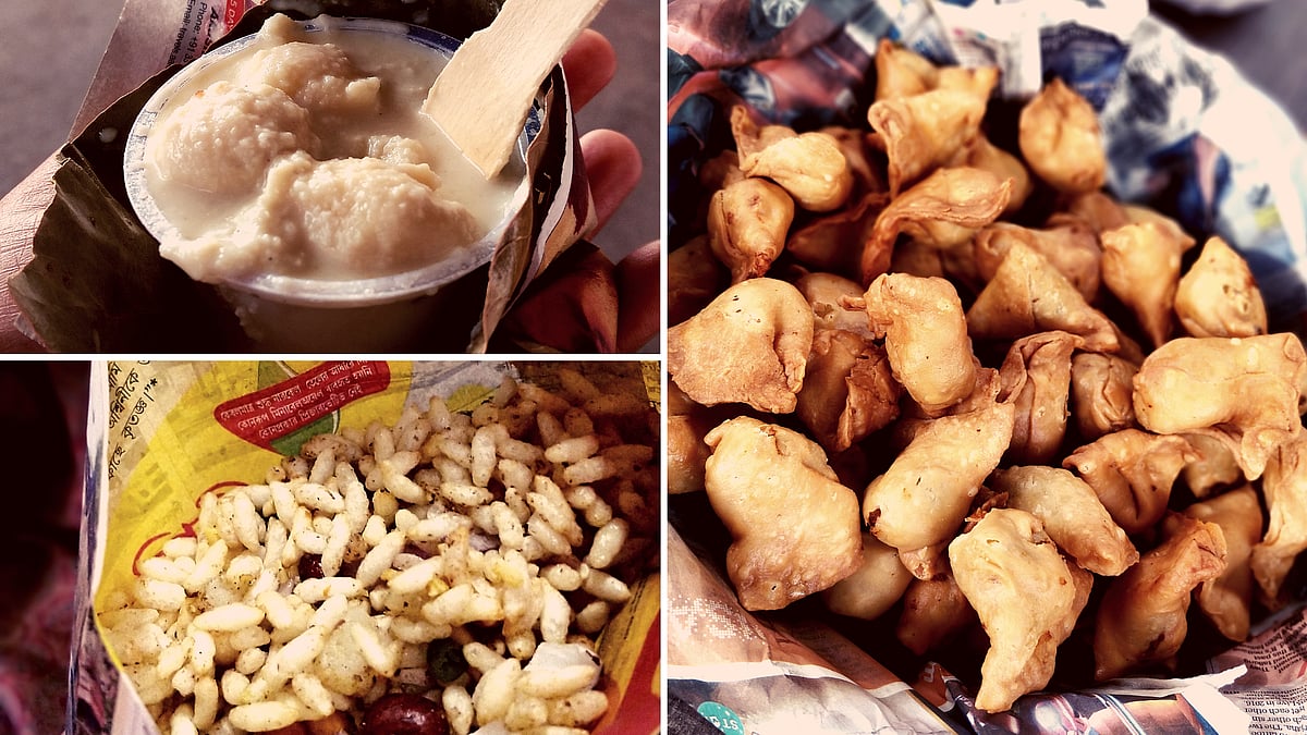 An array of ‘train delicacies’.