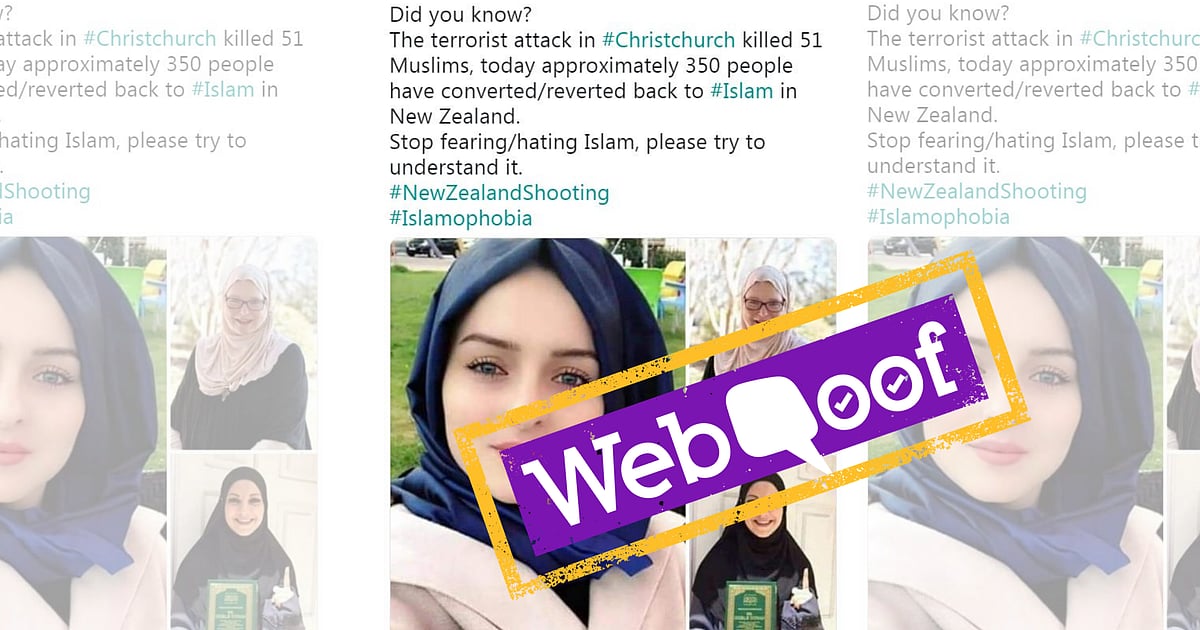 Image accompanying After the Christchurch terror attack 350 people have accepted Islam