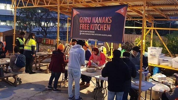 Volunteers help family of the victims of Mosque shooting. 