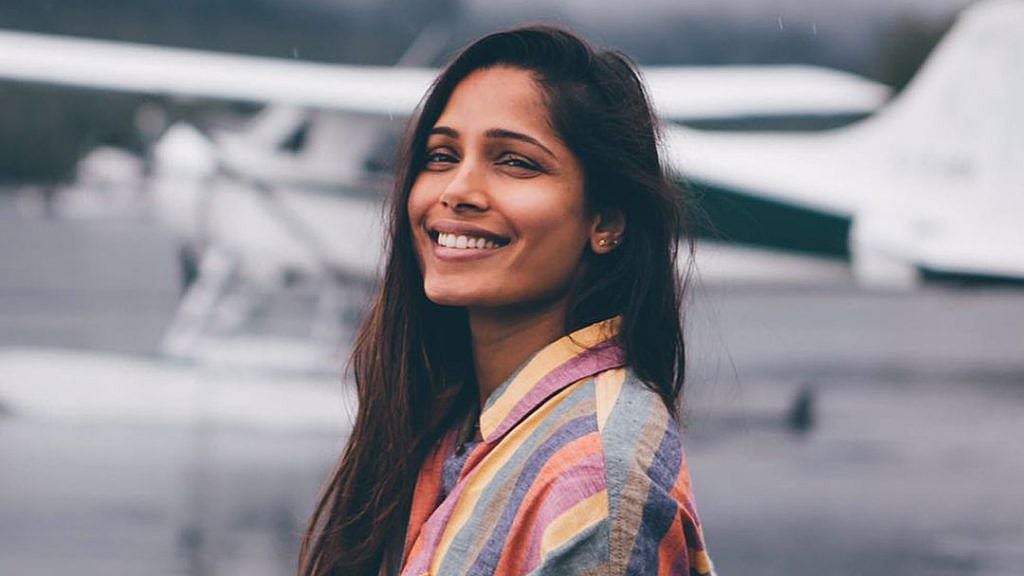 Freida Pinto was last seen in the international film <i>Love Sonia</i>.