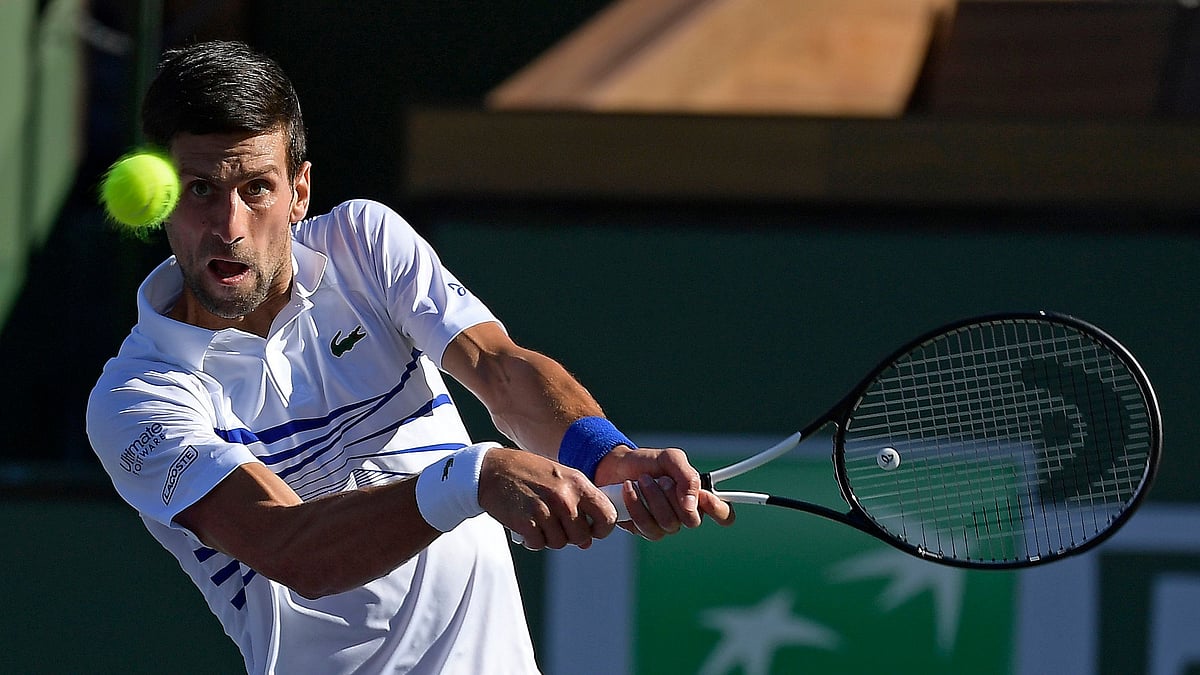 It was a tough day for seeded players at the BNP Paribas Open, with top-ranked Novak Djokovic the biggest name ushered out in the desert.