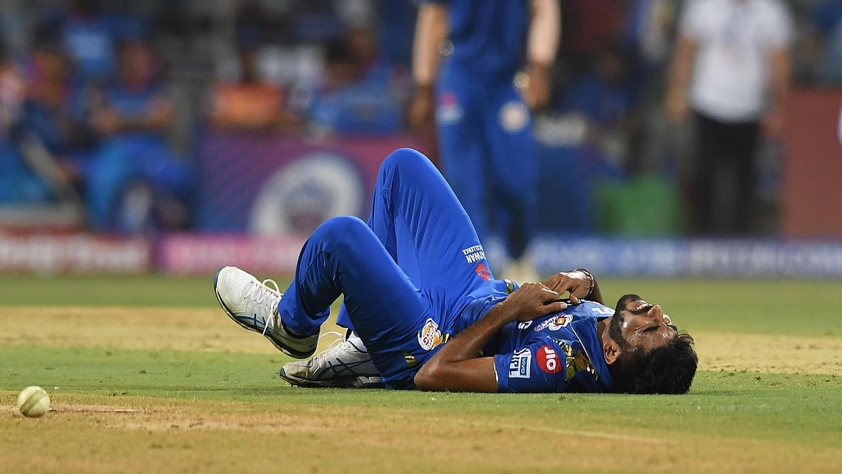 Jasprit Bumrah injured his left shoulder while playing against Delhi Capitals on Sunday night.