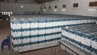 Electronic Voting Machines (EVMs).