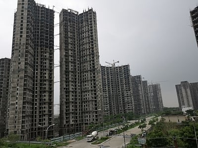 Under-construction buildings. (File Photo: IANS)