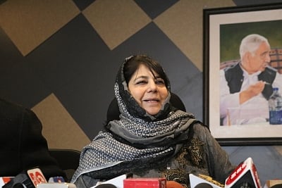 PDP President Mehbooba Mufti. (Photo: IANS)