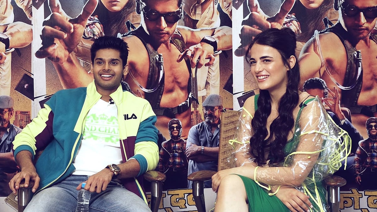 Abhimanyu Dassani and Radhika Madan talk about <i>Mard Ko Dard Nahi Hota</i>.