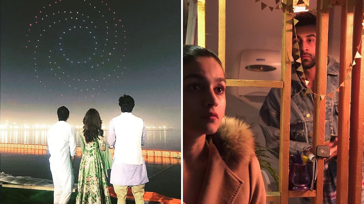 <i>Brahmastra</i> stars Alia Bhatt, Ranbir Kapoor and Amitabh Bachchan.