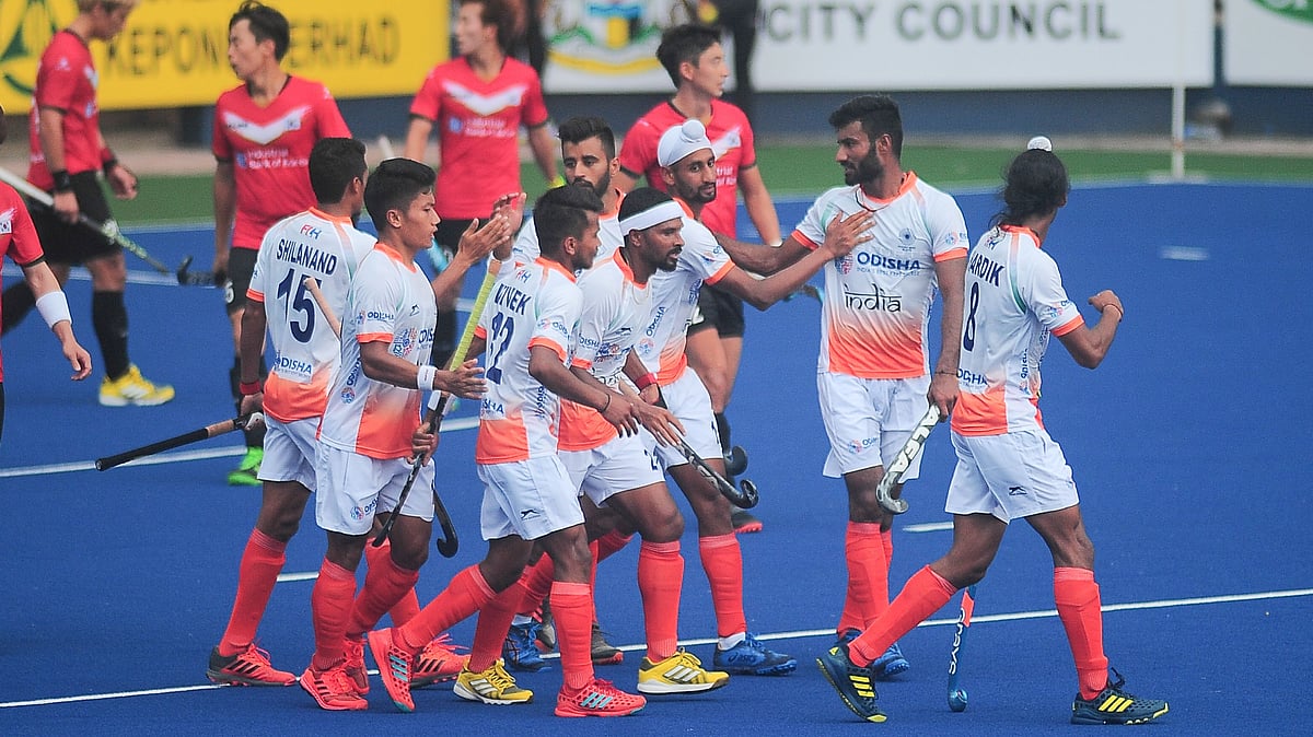 Despite best efforts India could only manage just one goal in the game. 
