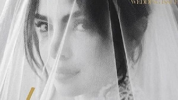 Priyanka’s piercing gaze on the cover of the Vogue Netherlands 1st Love and Wedding issue is sure to melt you.