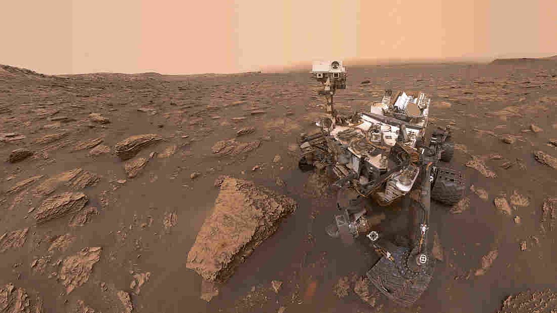 Nasa’s Curiosity Rover on Mars.
