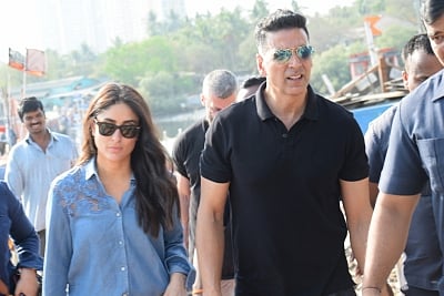 Actors Kareena Kapoor and Akshay Kumar . (File Photo: IANS)