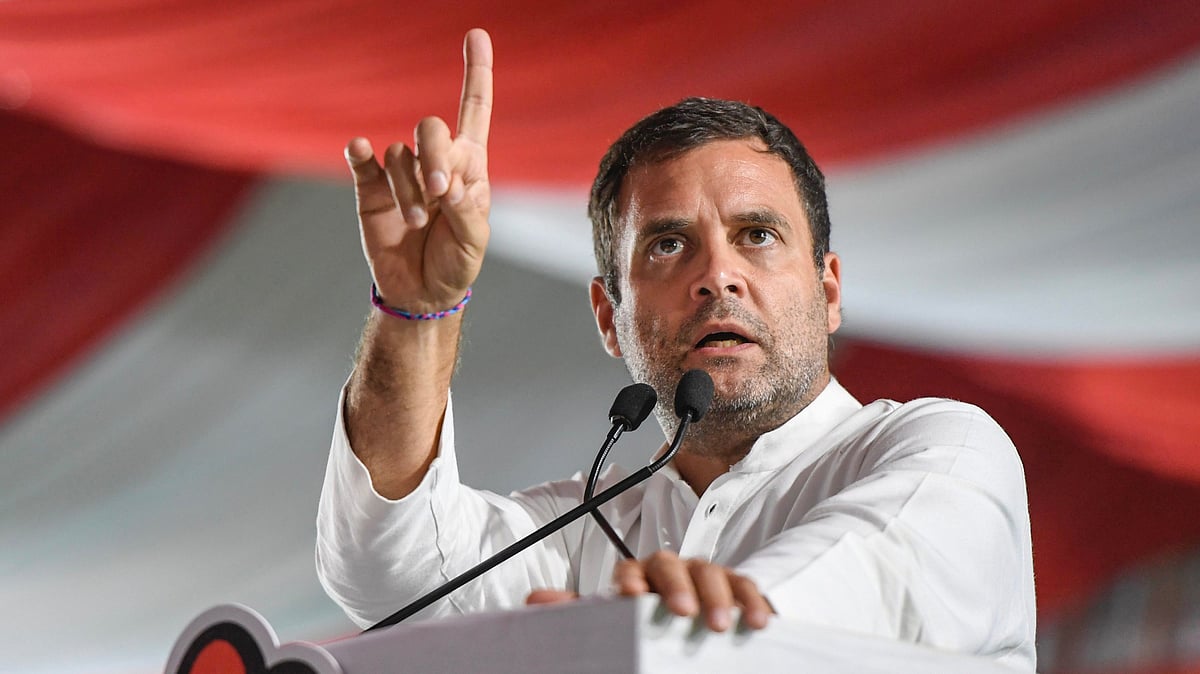 Congress President Rahul Gandhi.