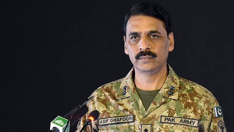 File image of Director General of Inter-Services Public Relations (ISPR) Maj Gen Asif Ghafoor.