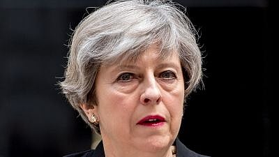 British Prime Minister Theresa May. 