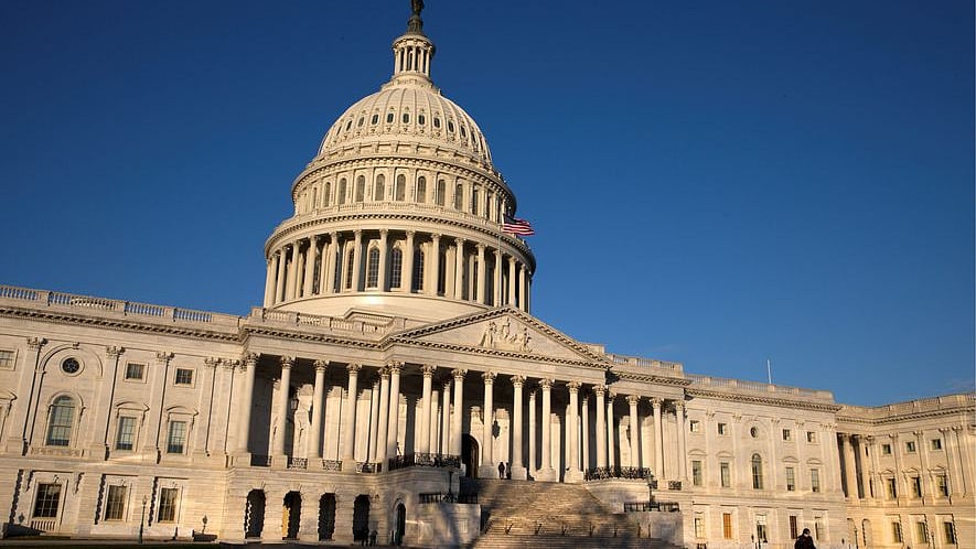 Capitol Hill, home to US Congress